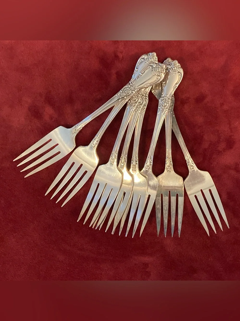 Wm Rogers set silver